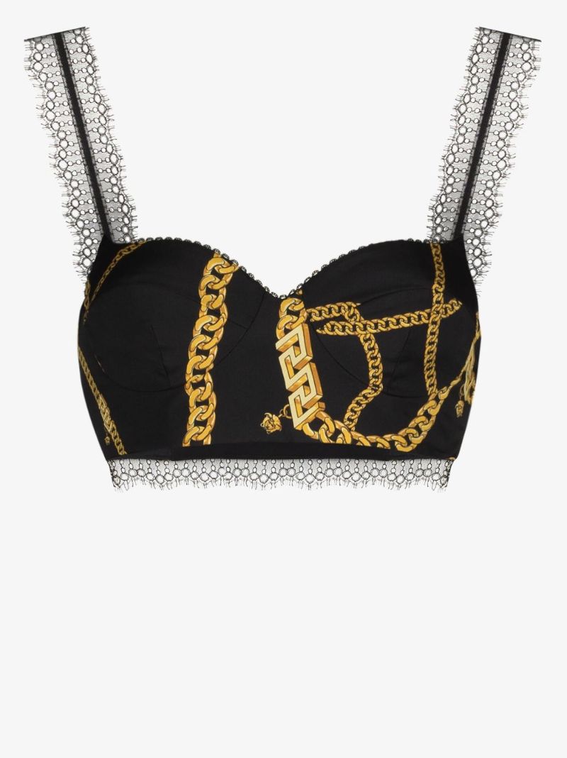 Chain Silk Bralette