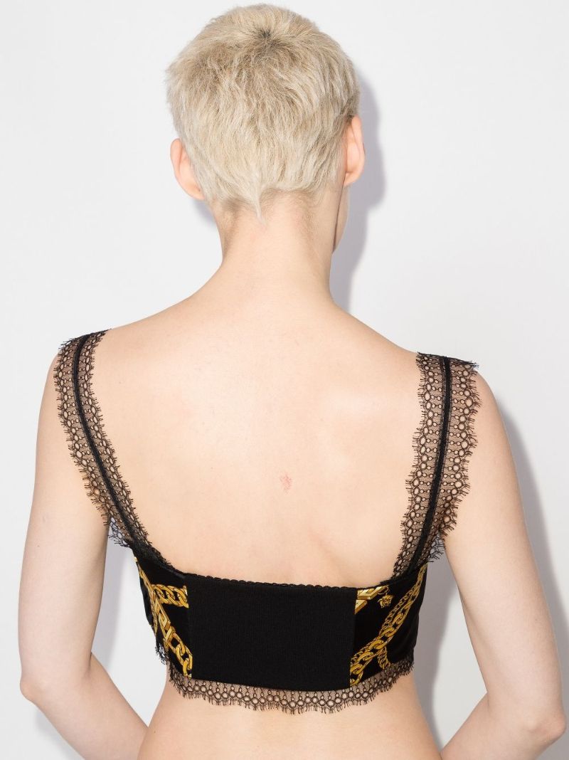 Chain Silk Bralette