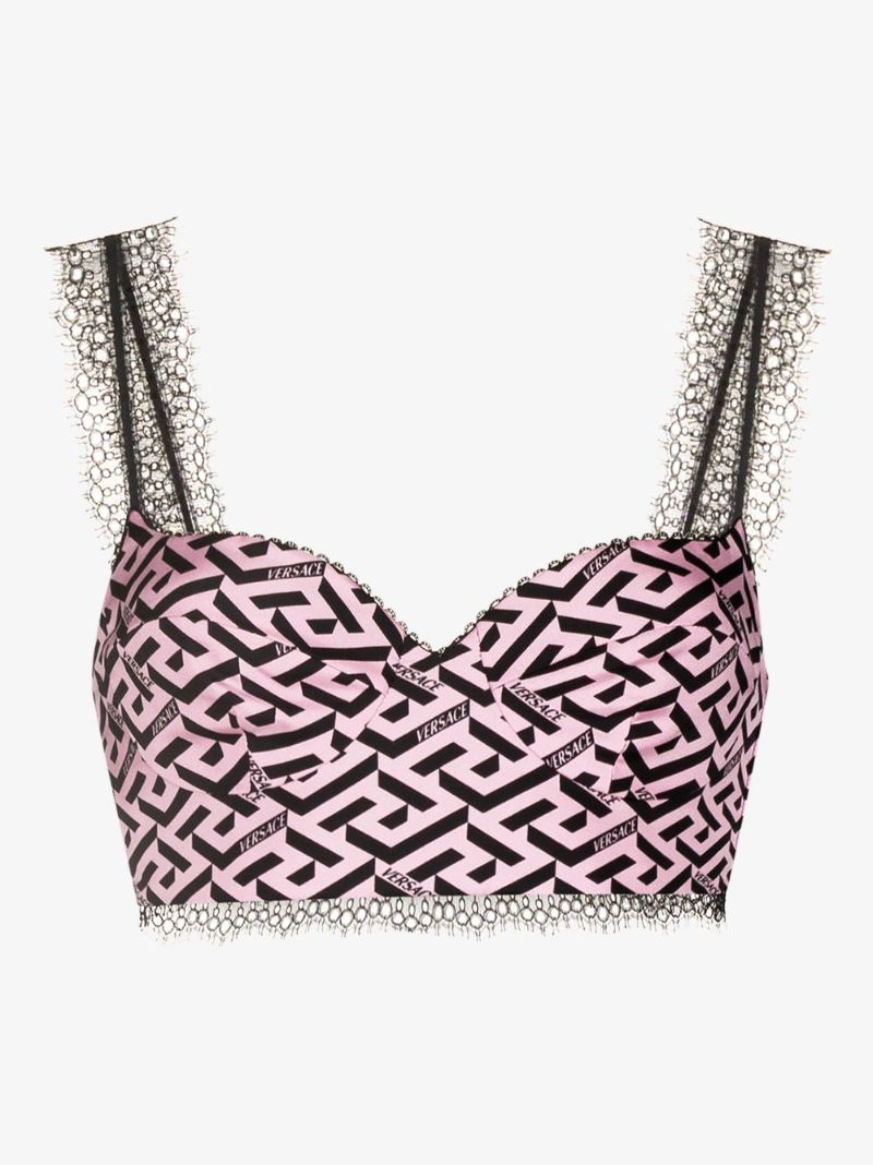 La Greca Silk Bralette