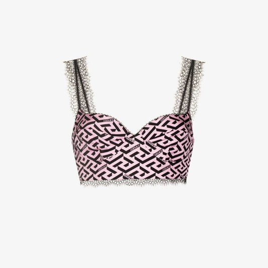 La Greca Silk Bralette