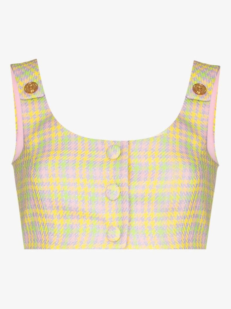 Medusa Tweed Bralette Top