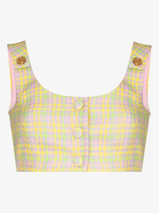 Medusa Tweed Bralette Top