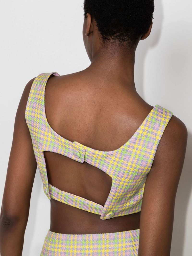 Medusa Tweed Bralette Top