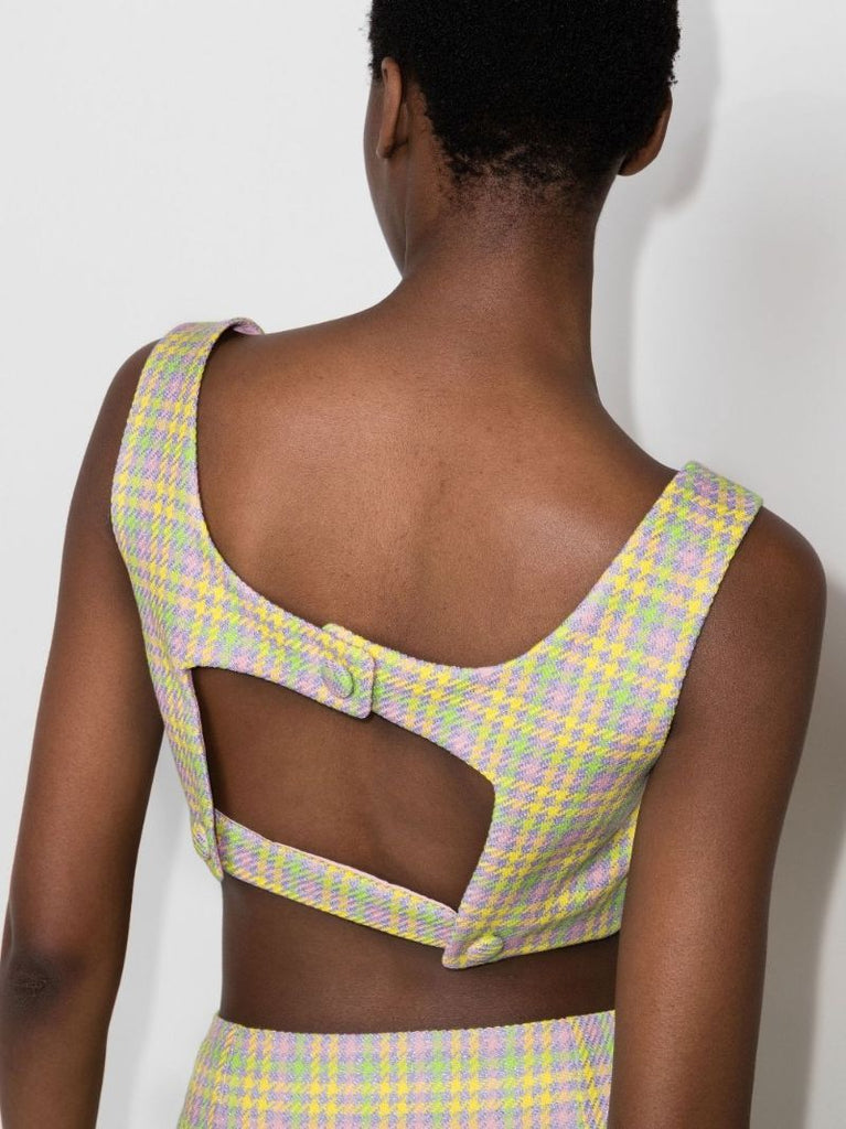 Medusa Tweed Bralette Top