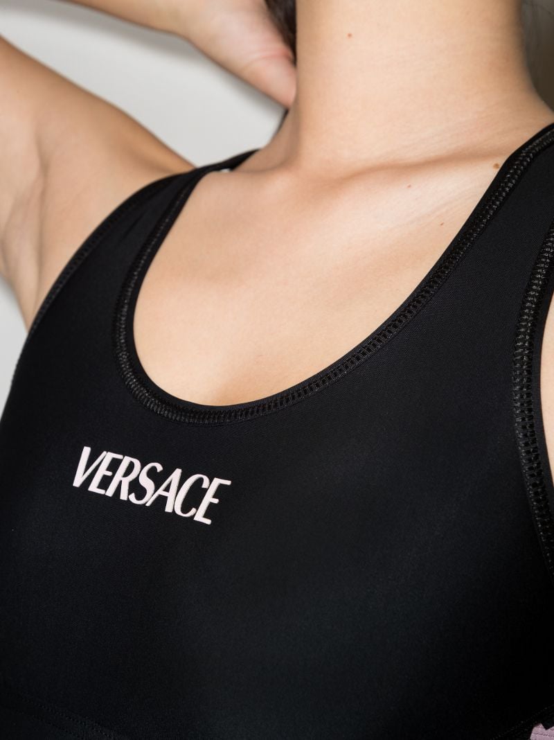 La Greca Print Sports Bra