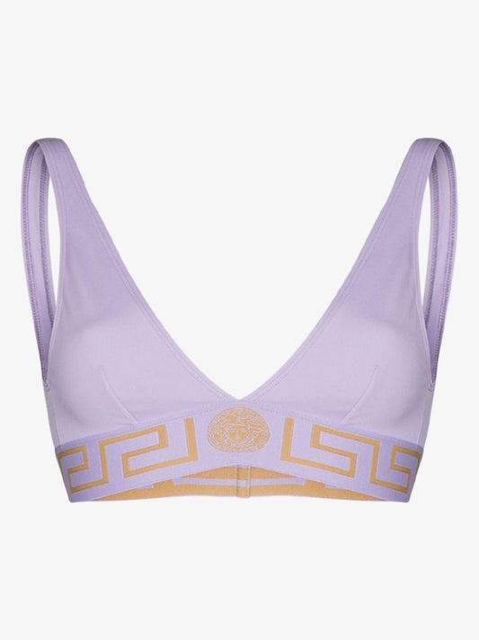 Greca Border Triangle Bikini Top