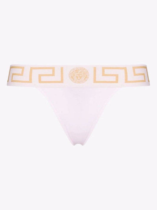 La Greca Cotton Thong