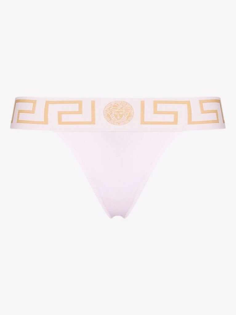 La Greca Cotton Thong