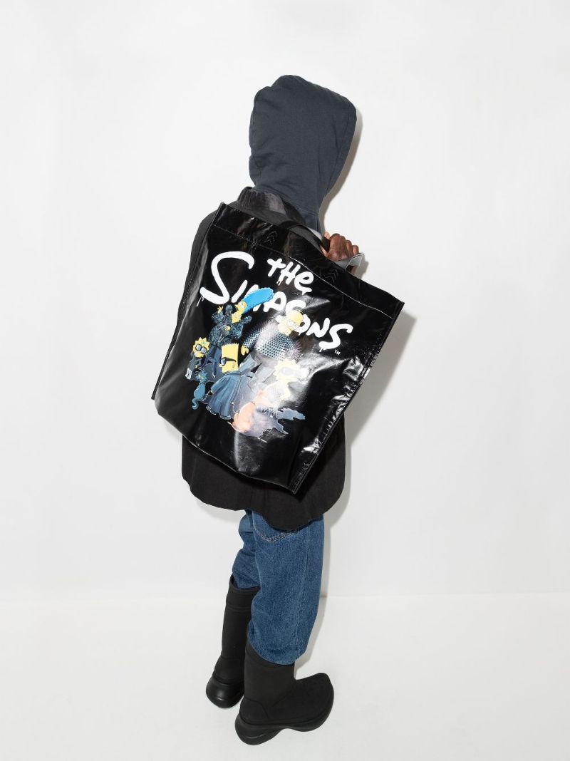 X the Simpsons M Shopper Tote Bag