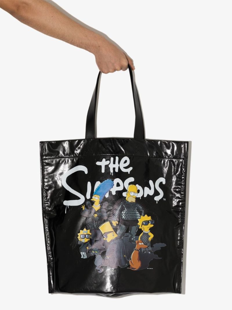X the Simpsons M Shopper Tote Bag