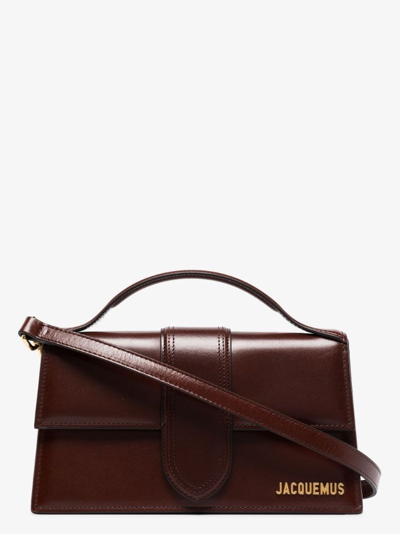Brown Le Grand Bambino Leather Shoulder Bag