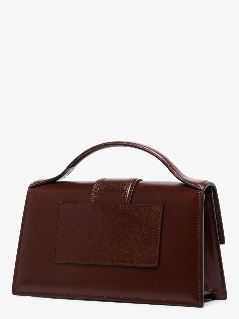 Brown Le Grand Bambino Leather Shoulder Bag