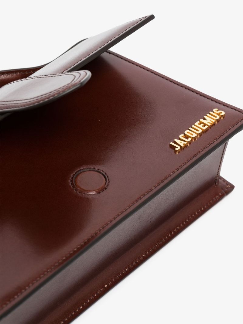 Brown Le Grand Bambino Leather Shoulder Bag