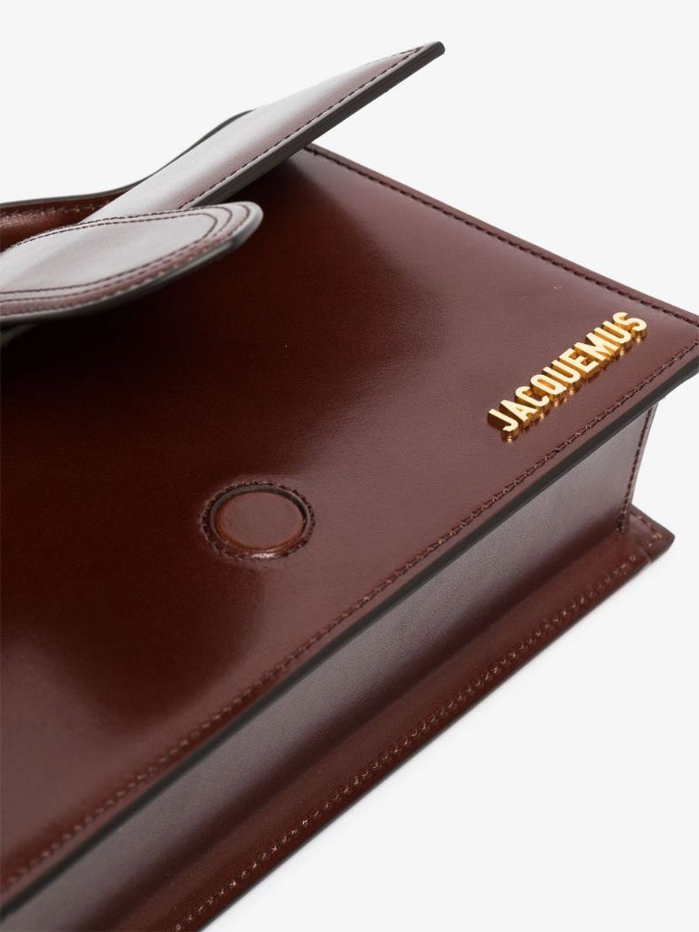 Brown Le Grand Bambino Leather Shoulder Bag