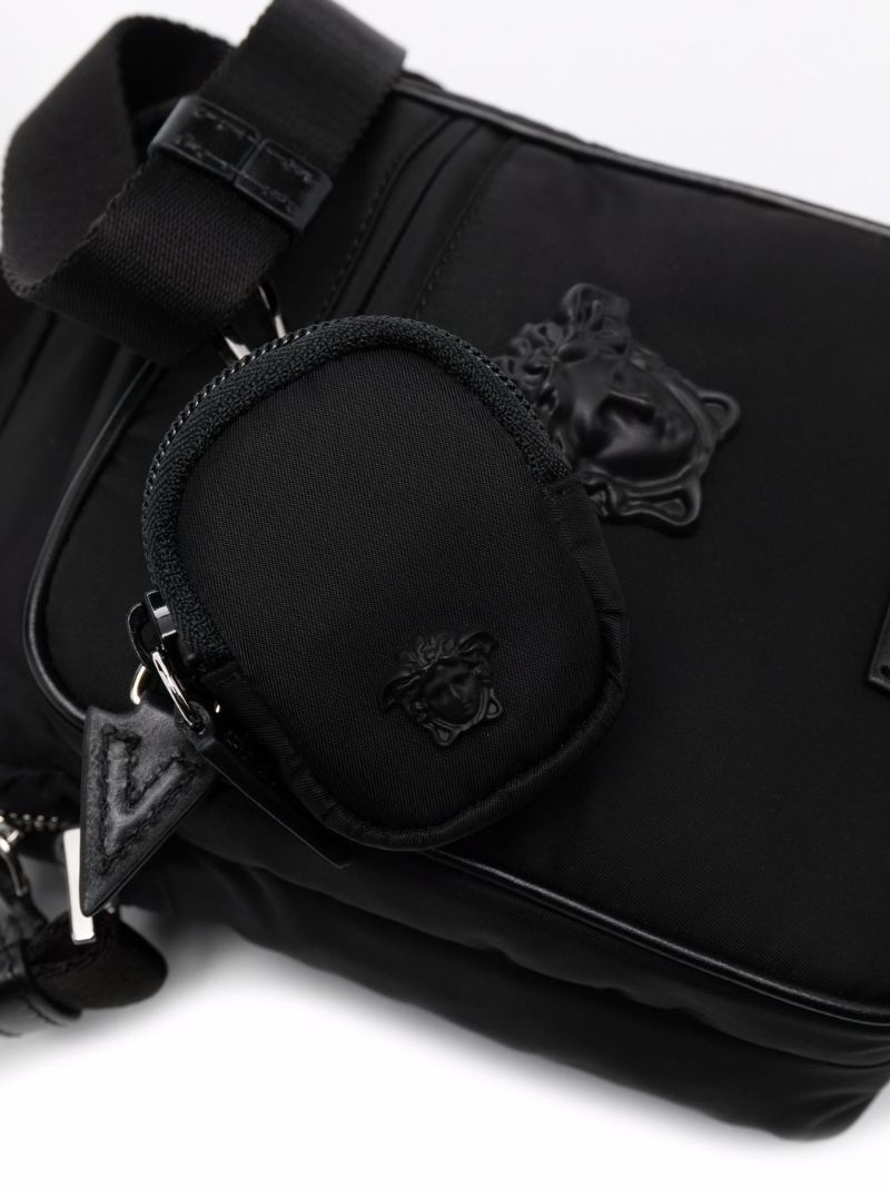 Black La Medusa Messenger Bag