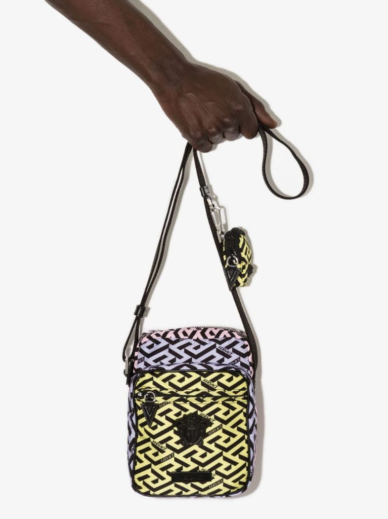 Multicoloured La Greca Cross Body Bag