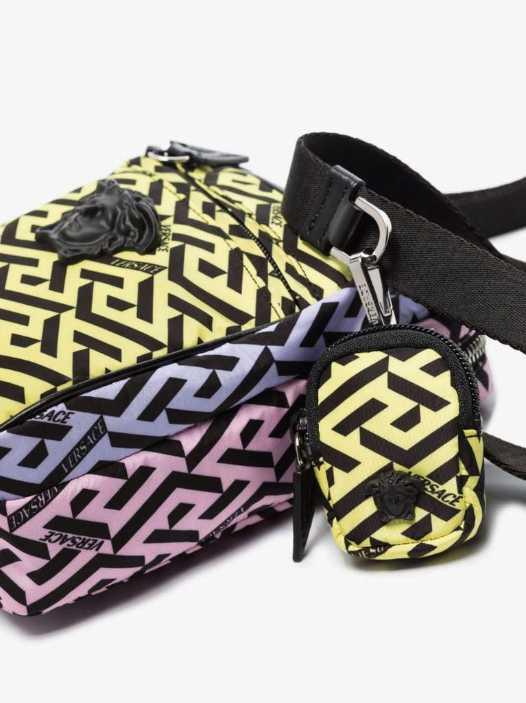 Multicoloured La Greca Cross Body Bag