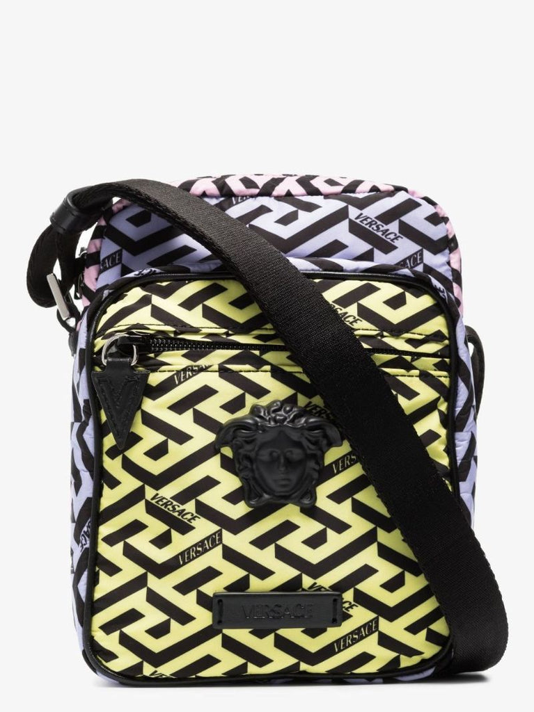 Multicoloured La Greca Cross Body Bag