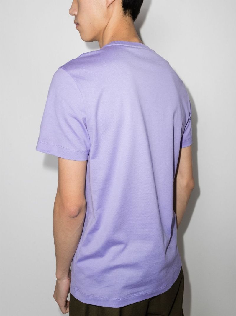 La Greca Print Cotton T-shirt