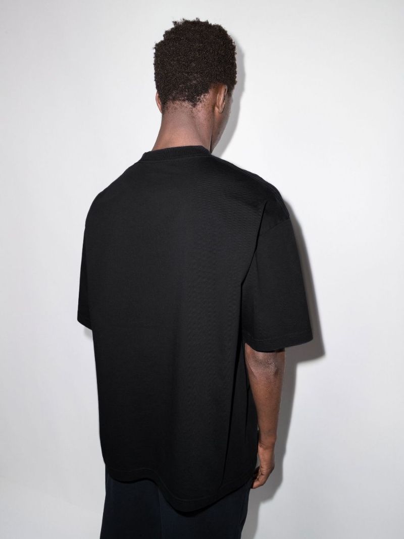 Paris Logo Cotton T-shirt