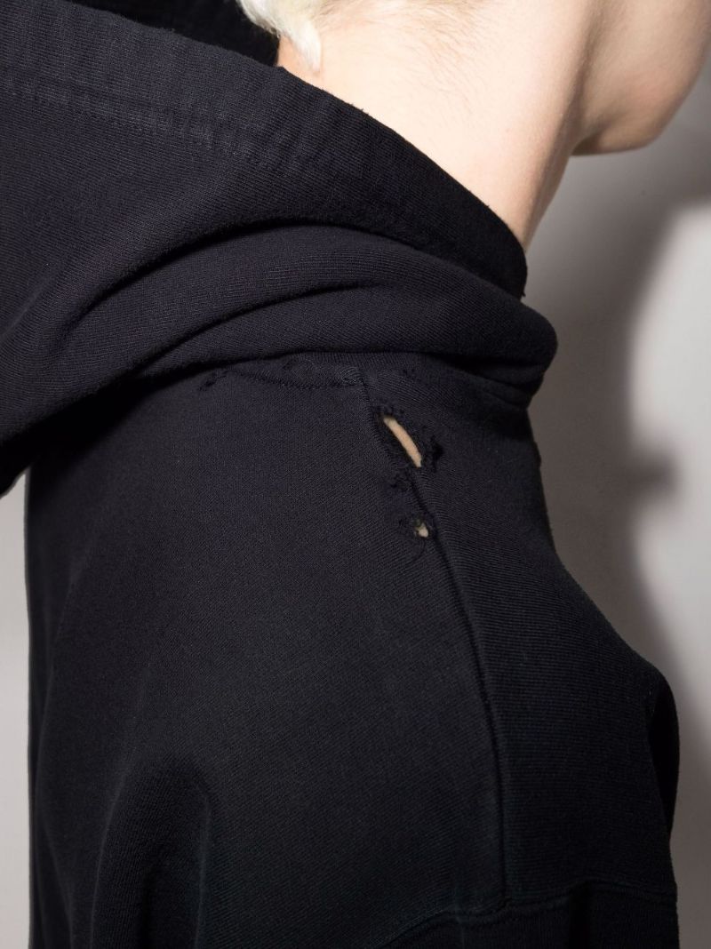Logo Print Cotton Hoodie