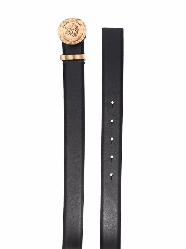 Black Medusa Buckle Belt