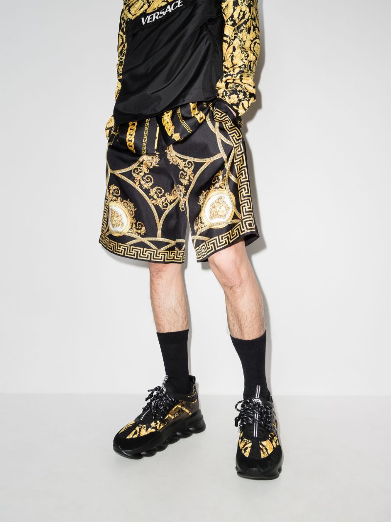 Black Chain Reaction Sneakers