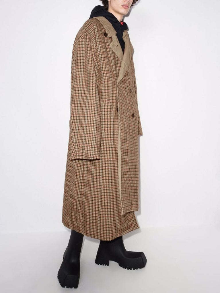 Reversible Cotton Trench Coat