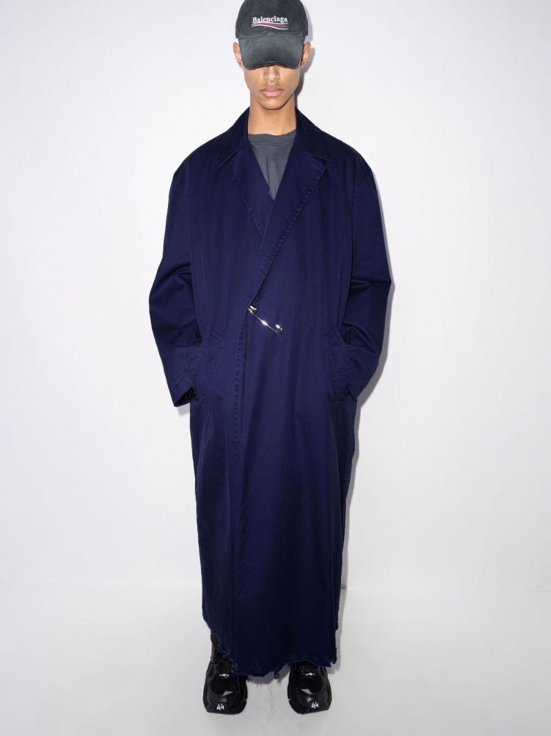 Safety Pin Organic Cotton Coat