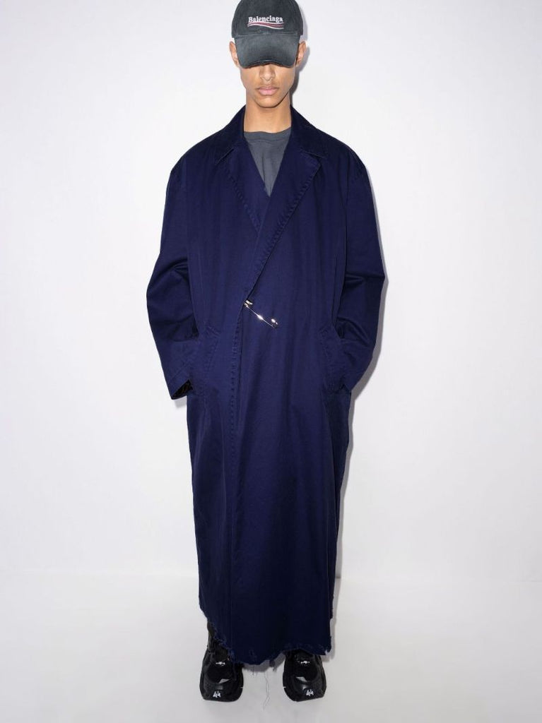 Safety Pin Organic Cotton Coat