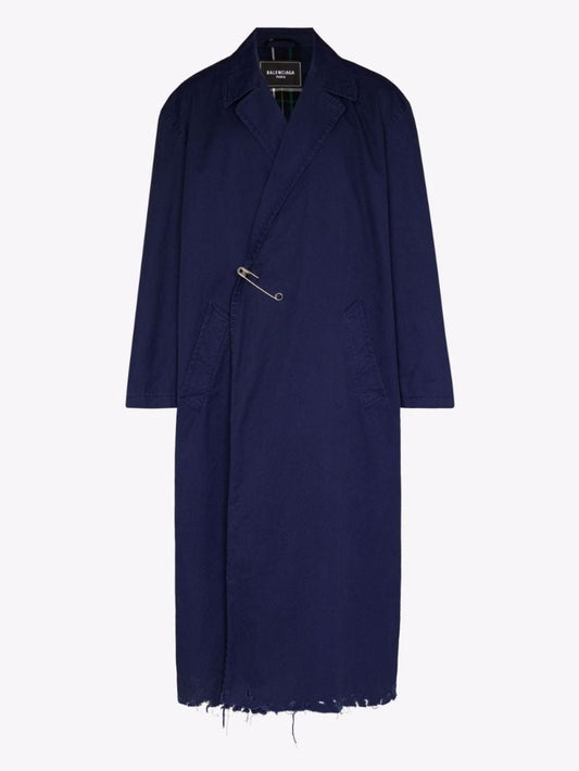 Safety Pin Organic Cotton Coat