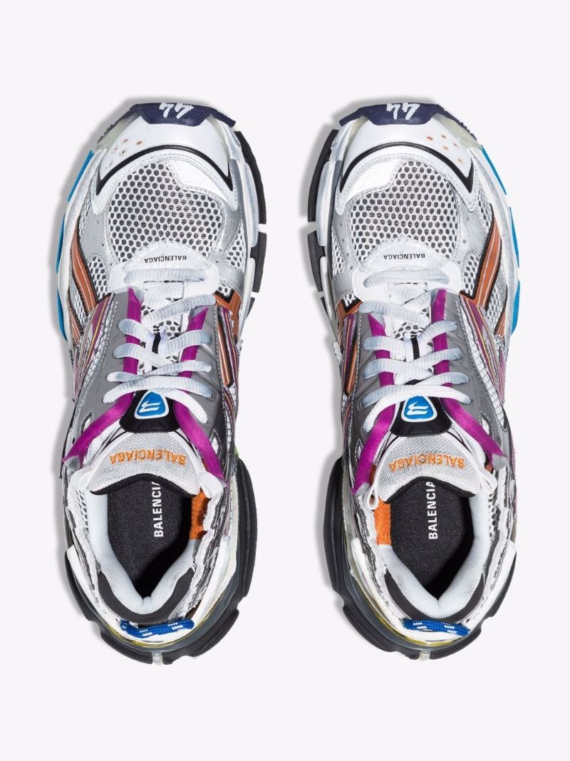 White Runner Low-top Sneakers