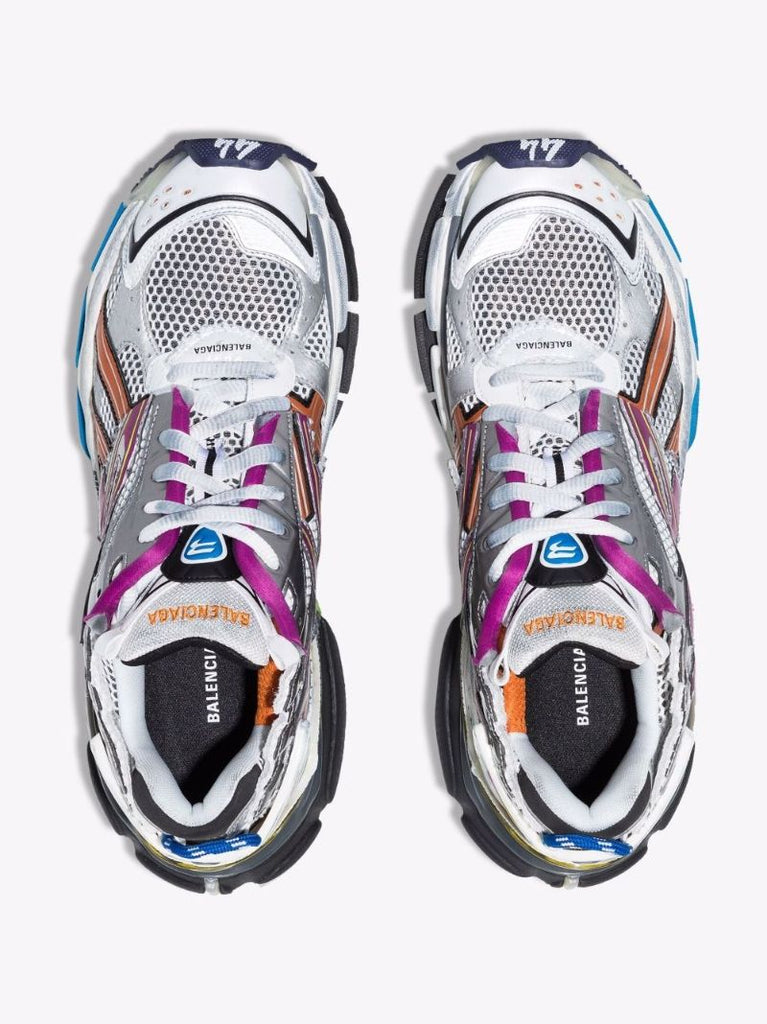 White Runner Low-top Sneakers
