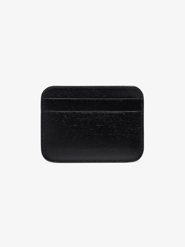 Black Gossip Leather Card Holder