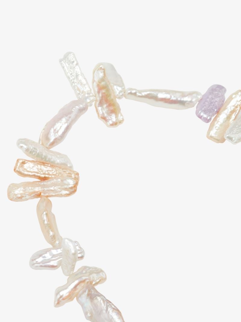 Gold Tone Layla Pearl Necklace