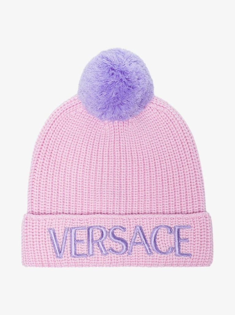 Logo-embroidered Knitted Beanie