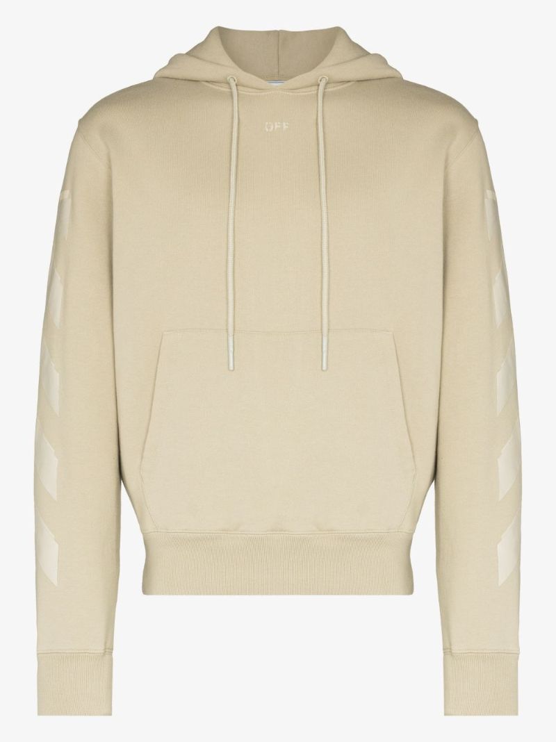 Arrows Print Cotton Hoodie