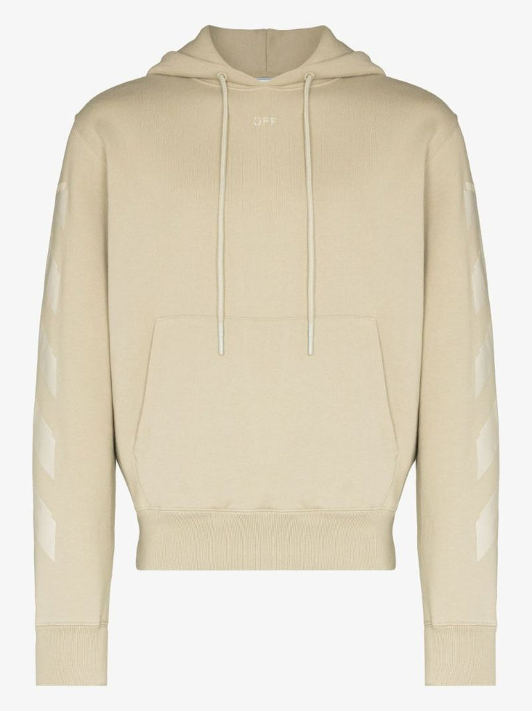Arrows Print Cotton Hoodie