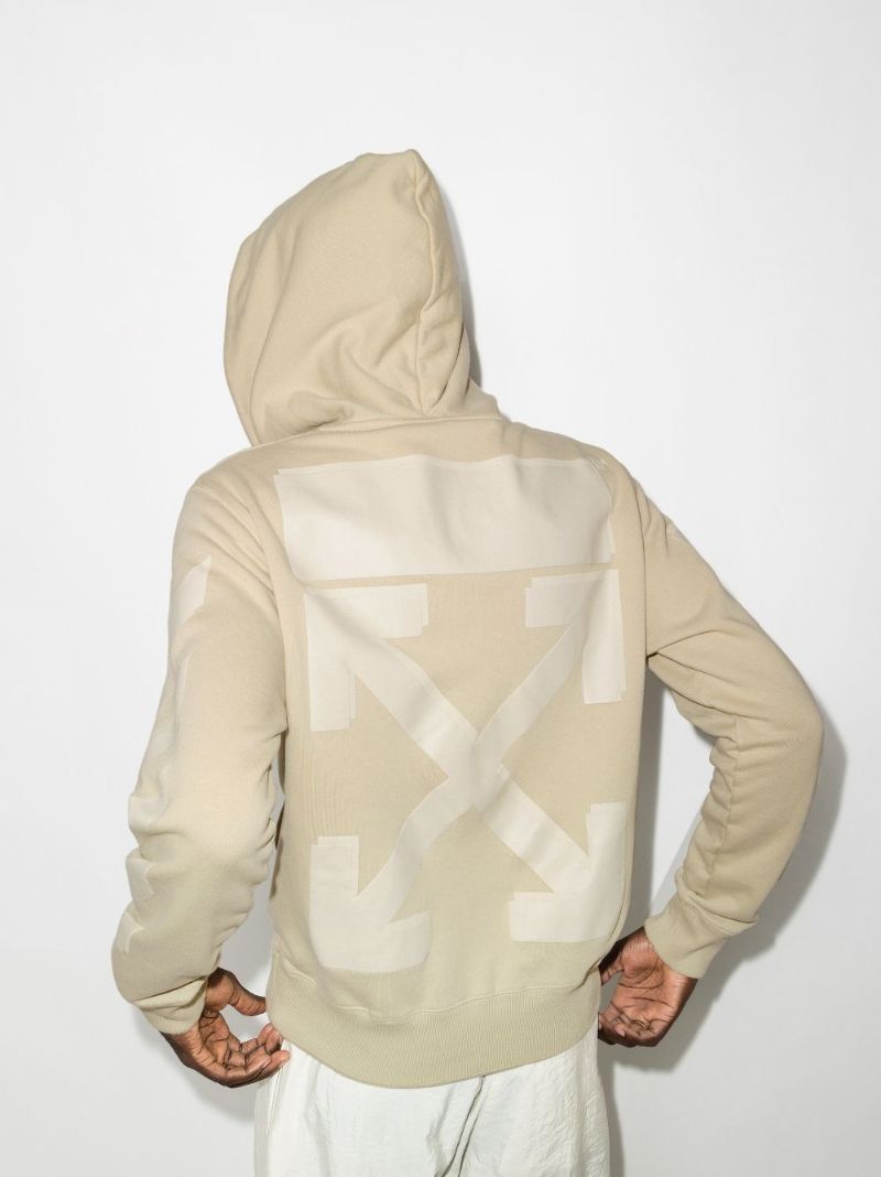 Arrows Print Cotton Hoodie