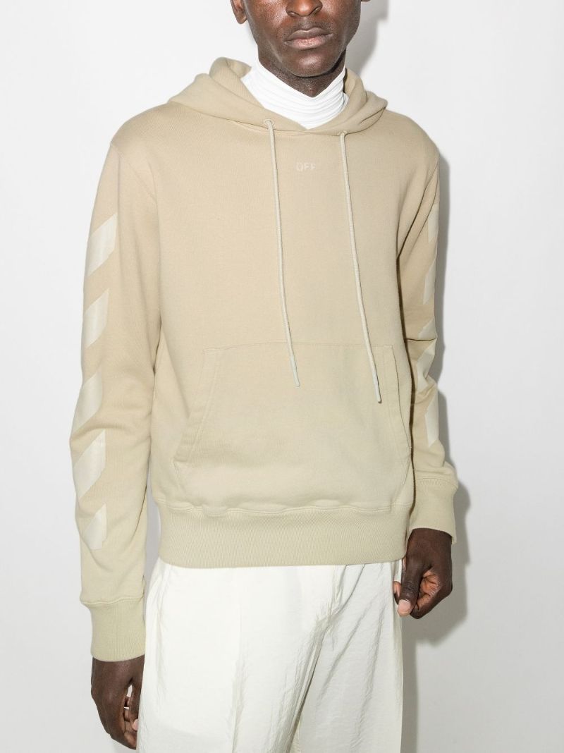 Arrows Print Cotton Hoodie