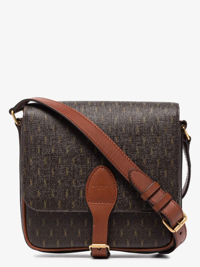 Brown Le Monogramme Medium Leather Cross Body Bag