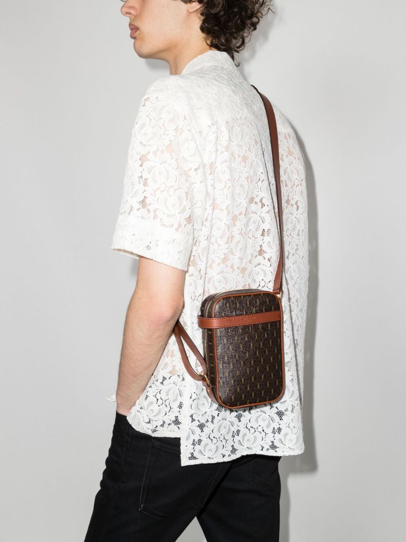 Brown Le Monogram Canvas Cross Body Bag