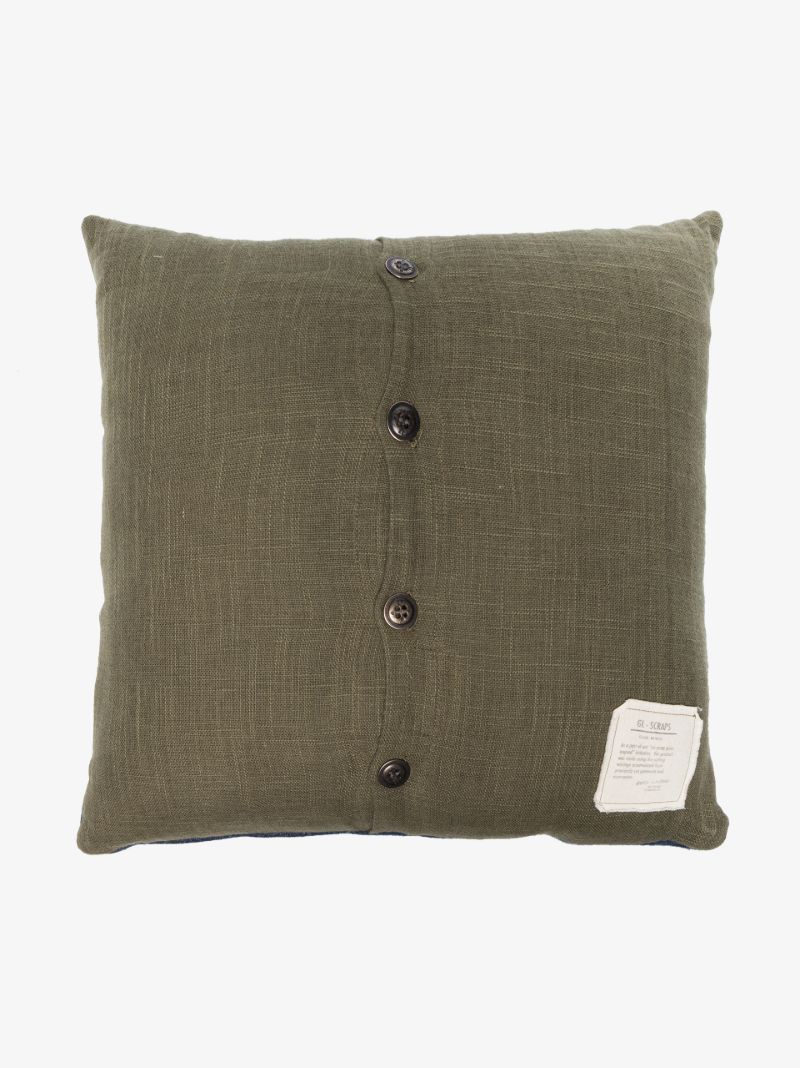 Green Sunset Patch Cushion