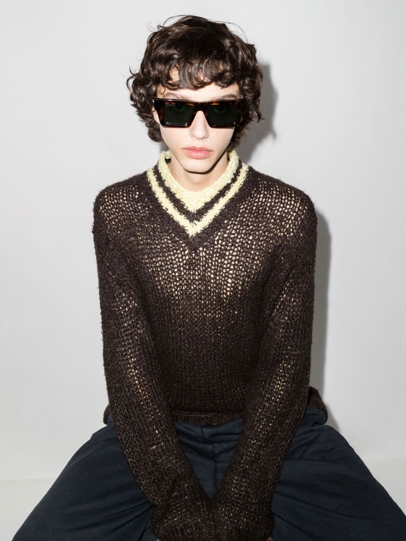 Brown Nassau Square Sunglasses