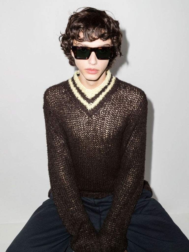 Brown Nassau Square Sunglasses