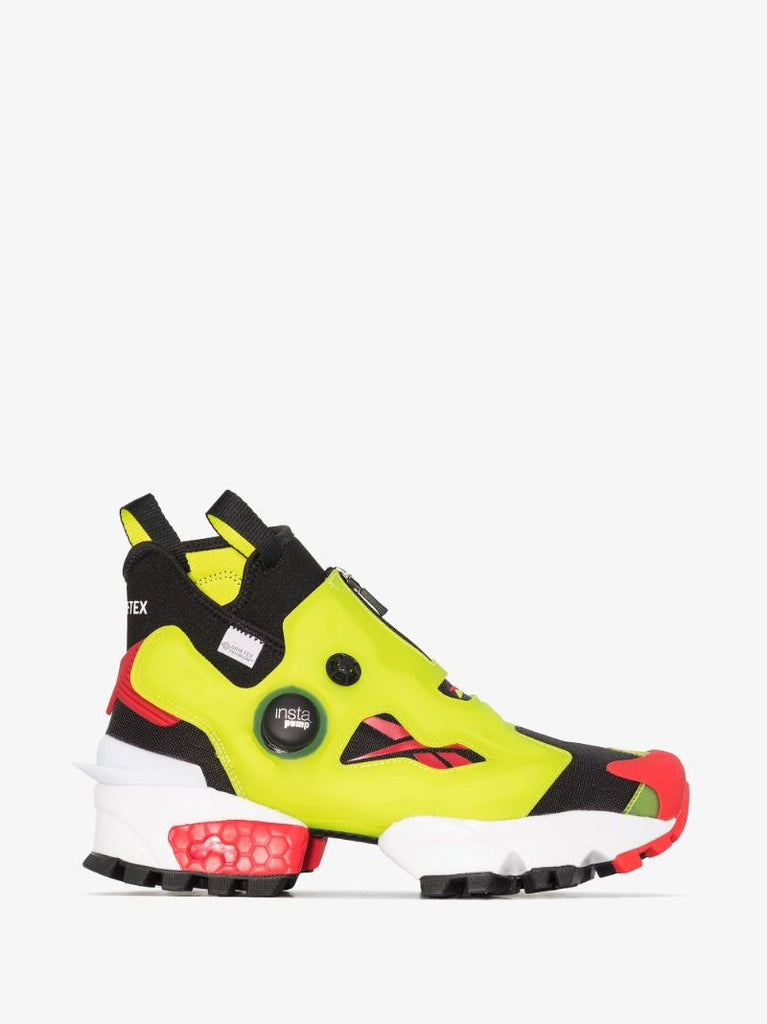 Yellow Instapump Fury X Gtx Sneakers