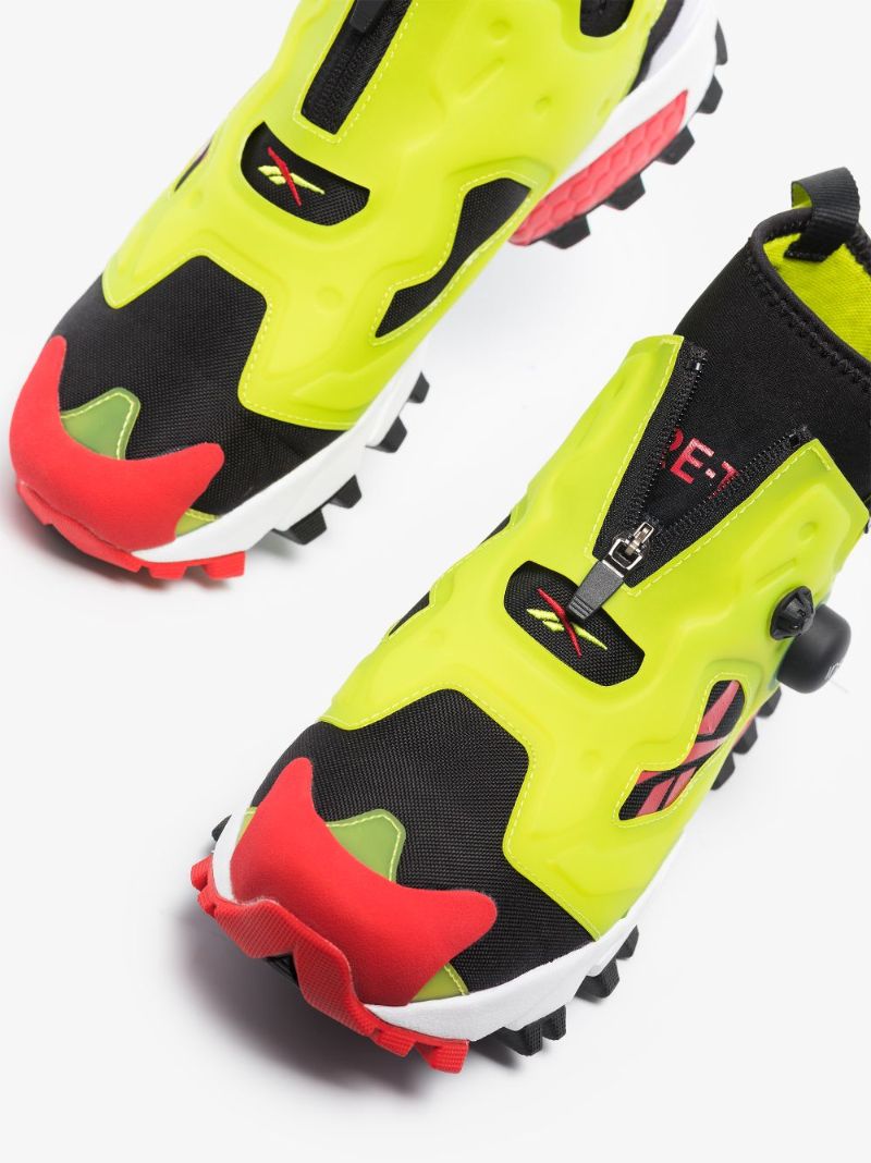 Yellow Instapump Fury X Gtx Sneakers