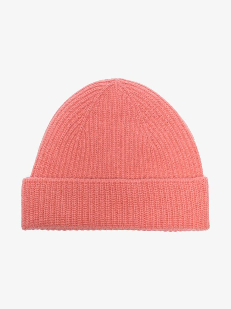 Neon Orange Medusa Cashmere Beanie Hat