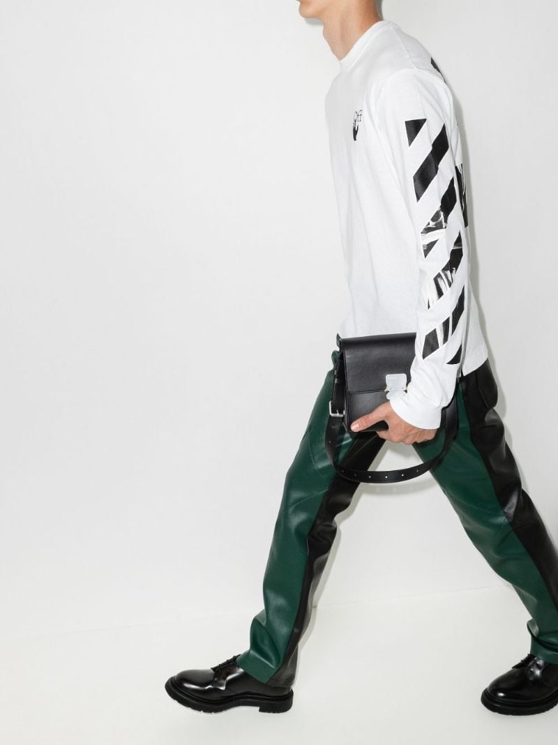 White Caravaggio Arrows Long Sleeve T-shirt