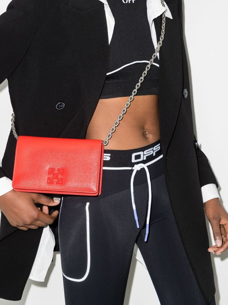 Jitney 0.5 Arrows Motif Crossbody Bag